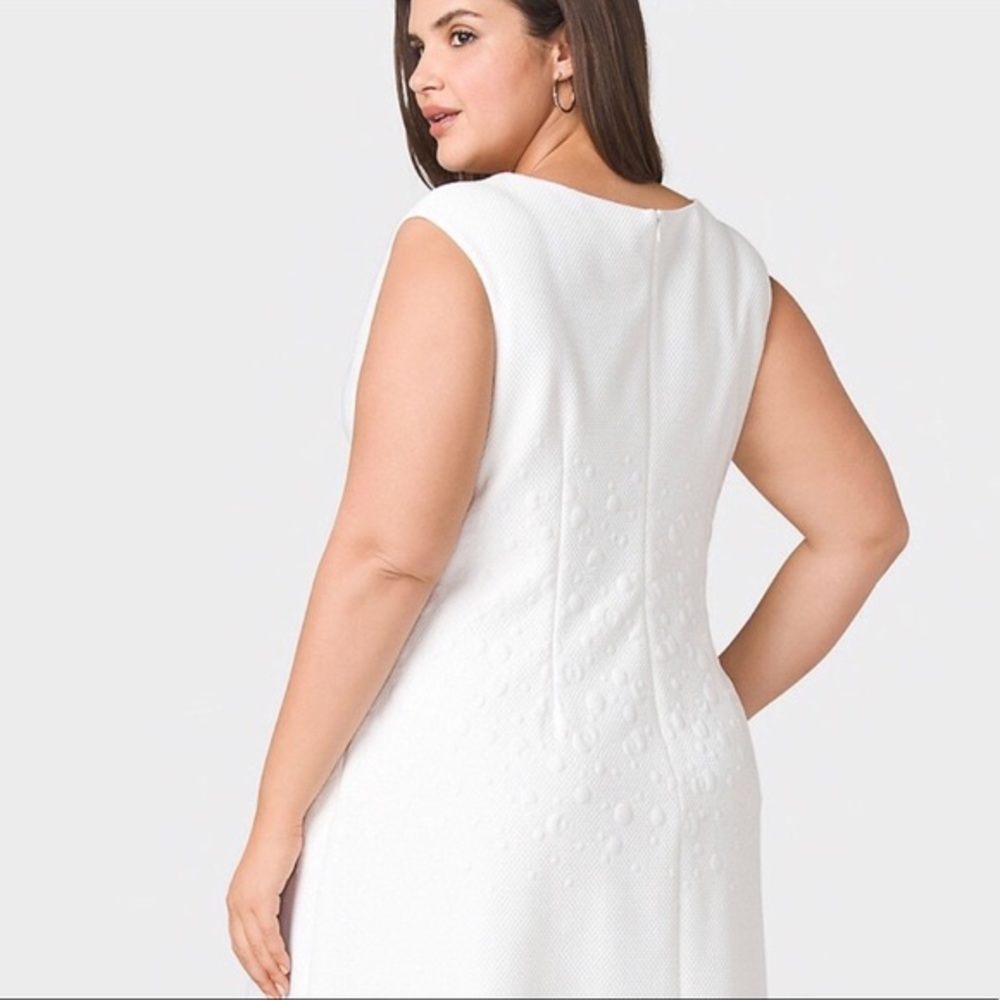 Fox & Ali Fit & Flare Sleeveless Bubble Dress